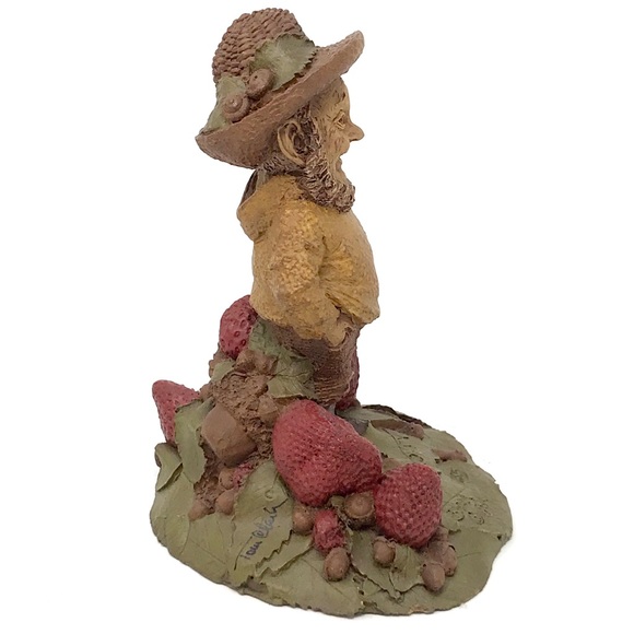 Tom Clark SHORTY strawberry Gnome VTG 1983 signed - Picture 2 of 10